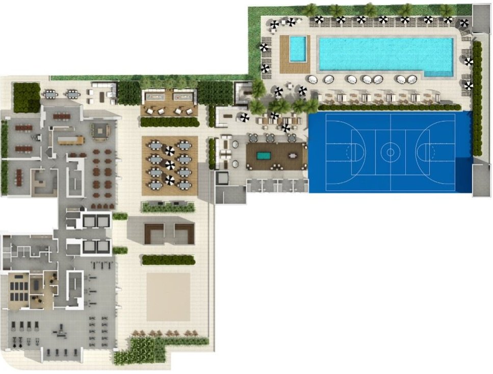 south olive amenity map