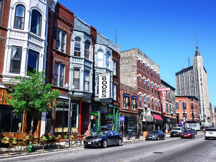 Wicker Park Chicago via Getty